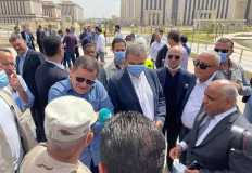 رئيس حكومة الوحدة الوطنية الليبية يزور العاصمة الإدارية الجديدة