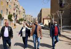 مسئولو " الإسكان " يتفقدون مشروعات التطوير والخدمات بالتجمع الثالث بالقاهرة الجديدة‏