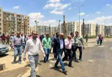وزير الإسكان يتابع موقف تنفيذ " سكن كل المصريين " بمدينة أكتوبر الجديدة