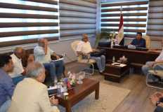 رئيس جهاز الشيخ زايد يلتقي ممثلي " الثورة الخضراء" لبحث استكمال توفيق الأوضاع