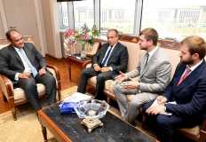 وزير التجارة والصناعة يبحث مع "نوفيستال إم الروسية" لصناعة حديد التسليح التوسع في مصر