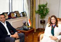 وزيرة الهجرة تستقبل رئيس "إكسبو ريبابليك" لبحث الترويج للعقار المصري بالخارج
