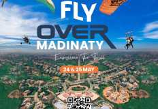 مدينتي تطلق الحدث الرياضي "Fly over  Madinaty" لهواة القفز بالمظلات